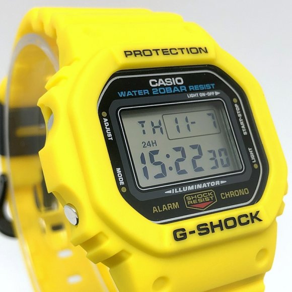 G-SHOCK CASIO Casio Watch DWE-5600R-9 Reprint Yellow Speed Early Color Reviva... - Picture 4 of 10